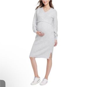 Long Sleeve Maternity Sweater Dress | Ingrid Isabel Maternity